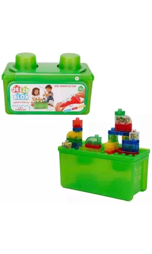 Nessiworld  2in1 Jelly Blox Saklama Kutulu Blok Seti 30 Parça