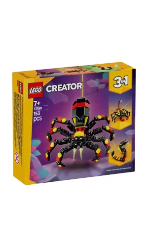 Nessiworld 31159 Lego Creator 3in1 - Şaşırtıcı Örümcek 153 parça +7 yaş