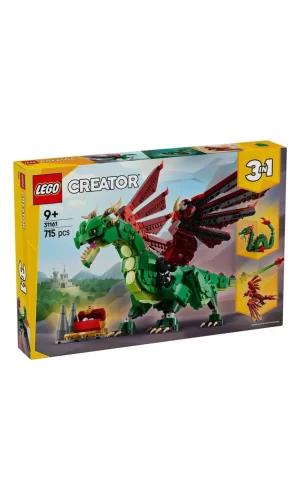 Nessiworld  31161 Lego Creator 3in1 - Orta Çağ Ejderhası 715 parça +9 yaş