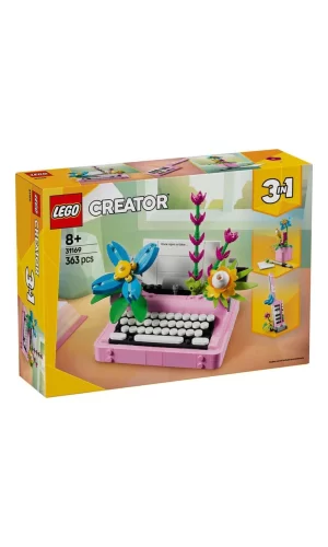 Nessiworld 31169 Lego Creator 3in1 - Çiçekli Daktilo 363 parça +8 yaş