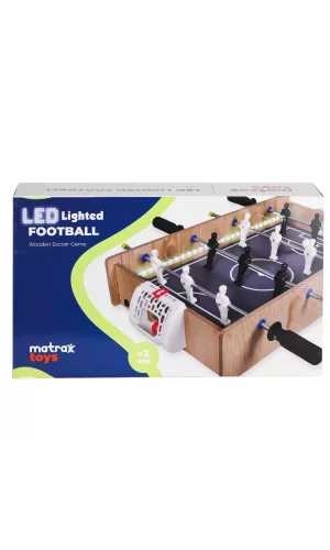 Nessiworld 406 Ahşap LEDli Masa Maçı Oyunu -Akçiçek Oyuncak