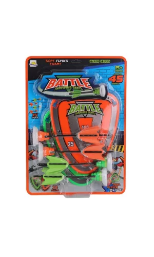 Nessiworld 4305 SUN-YFN-DART-BATTLE THROWİNG 2 HEDEFLİ 4 OKLU DART