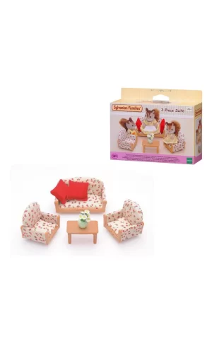 Nessiworld 4464 Sylvanian Families, 3 Parça Koltuk Seti , +3 yaş, figürler ayrı satılır.