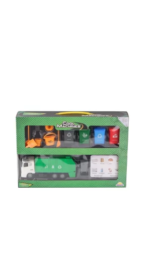 Nessiworld 4514 SUN-RST-CLM-OYUN SET  YEŞİL ÇÖP KAMYONU