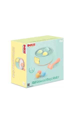 Nessiworld 5193 OYUNCAK 2Sİ 1 ARADA DAVUL VE TOP OYUNU