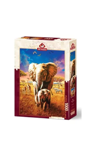 Nessiworld 5204 Art Puzzle, Anne Fil 1000 Parça Puzzle