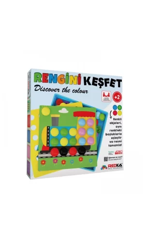 Nessiworld 5457 Redka, Rengini Keşfet / +2 yaş