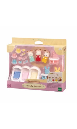 Nessiworld 5532 Sylvanian Families Üçüzler Bakım Seti +4 yaş