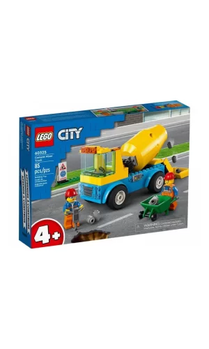 Nessiworld 60325 Lego City - Beton Mikseri 85 parça +4 yaş