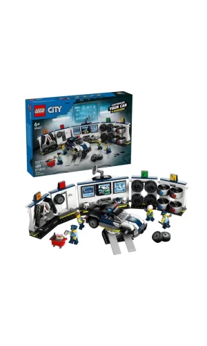 Nessiworld 60457 Lego City Özel Polis Arabası Garajı 489 parça +6 yaş
