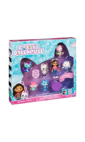 Nessiworld  64840 Gabbys Dollhouse Delüks 7li Figür Seti