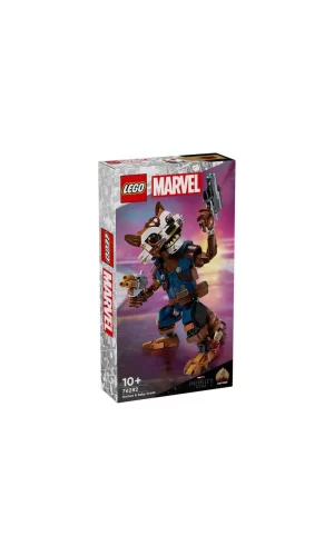 Nessiworld  76282 ﻿LEGO® Marvel Rocket ve Bebek Groot 566 parça +10 yaş