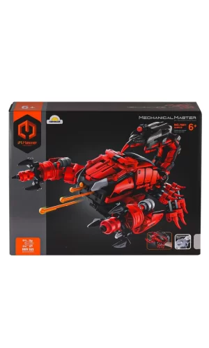 Nessiworld  7801 IMM Master Blokları Akrep El Silahı Kırmızı 664 Parça