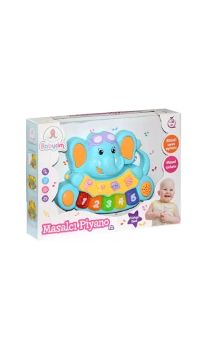 Nessiworld  855-31A-24  Birliktoys, Babycim Masalcı Piyano-Fil