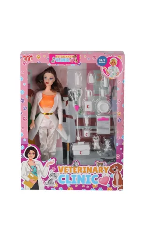 Nessiworld 875 Veteriner Manken Bebek -Efe Toys