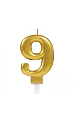Nessiworld  9 Rakam Mum Gold Renk