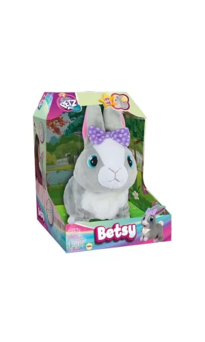 Nessiworld  9586 Sesli ve Hareketli Peluş Tavşan Betsy -Sunman