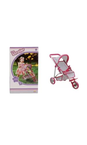 Nessiworld  9614  3 Tekerlekli Pembe Gri Puset -Sunman