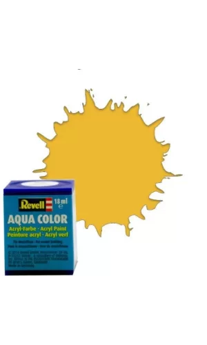 Nessiworld  Aqua Color Sandy Yellow - Mat Boya- 18 ml