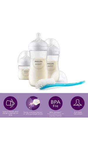 Nessiworld    Avent Doğal Tepkili Natural Response Yenidoğan Hediye Seti