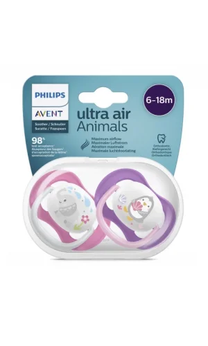 Nessiworld    Avent Ultra Air Emzik 6-18 Ay Kız