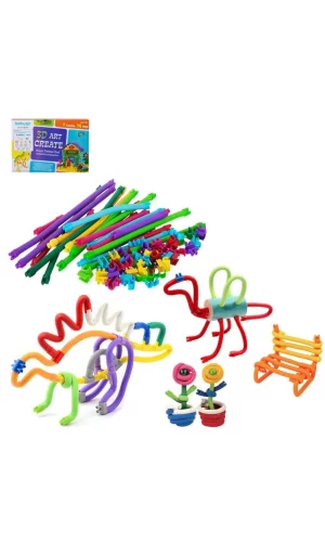 Nessiworld Babygo Yapıcı Bükme Oluşturma 3D Yapım Seti