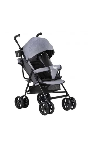 Nessiworld  Babyhope SA-7 Baston Puset Bebek Arabası - Kırçıllı Gri