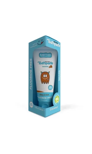Nessiworld  Babyton Organik Doğal Hindistan Cevizi Aromalı Diş Macunu 50 Gr