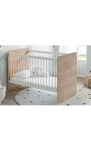 Nessiworld  Babywhen Pratik Kademeli Sallanır Beşik 60x120 Ahşap