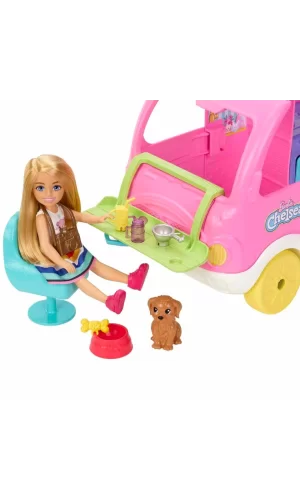 Nessiworld  Barbie Chelseanin Yeni Karavanı HNH90