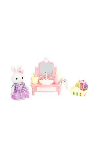 Nessiworld Bay Dreamy Mini Tavşan Aksesuarlı Bebek Odası Seti