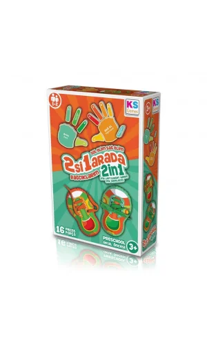 Nessiworld BE233 KS, Sol Elim Sağ Elim 2si1 arada Bağcıklarım / +3 yaş