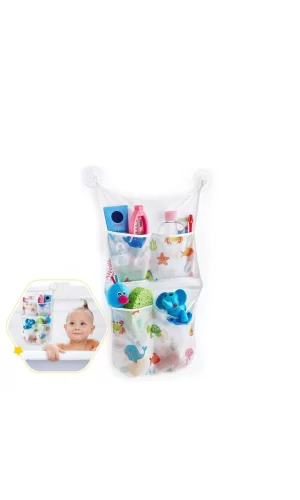 Nessiworld    Bebek Banyo Oyuncak Torbası 469 Beyaz