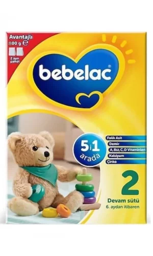 Nessiworld  Bebelac Bebek Devam Sütü No2 800 Gr