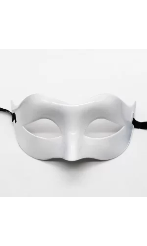 Nessiworld    Beyaz Renk Masquerade Kostüm Partisi Venedik Balo Maskesi