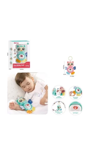 Nessiworld BIB6008 -Vardem Işıklı Ve Sesli Bebek Baykuşu