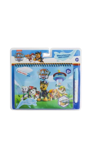 Nessiworld  BK009 Paw PEtrol Sihirli Boyama Kitabı -Gepettoys