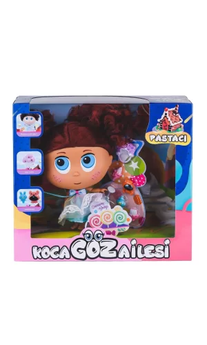 Nessiworld  BLD328 Koca Göz Ailesi Pastacı Kız -Birliktoys