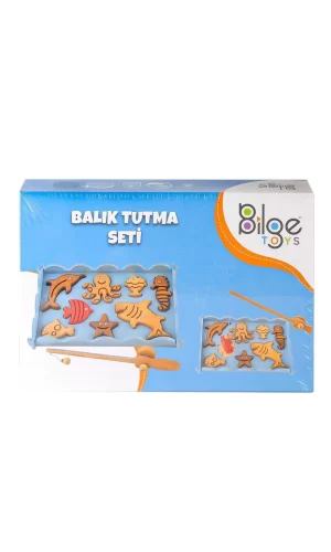 Nessiworld  BLG-104 Ahşap Balık Tutma Oyunu