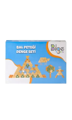 Nessiworld  BLG-106A Bal Peteği Ahşap Denge Oyunu
