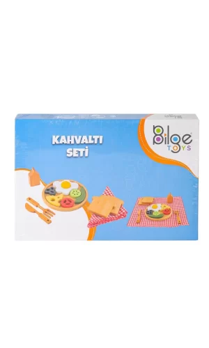 Nessiworld  BLG-114 Ahşap Kahvaltı Seti