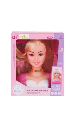 Nessiworld BM3319-1B Little Dolly Model Bebek Yüzü - Limon Oyuncak