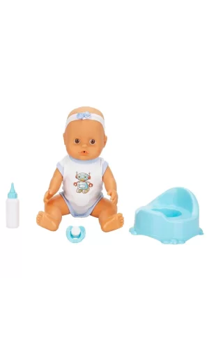 Nessiworld  Boubou Sesli Altını Islatan Bebek Seti 30 cm