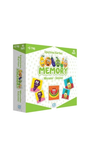 Nessiworld CA 5040 CA Games, Memory Meyveler Sebzeler