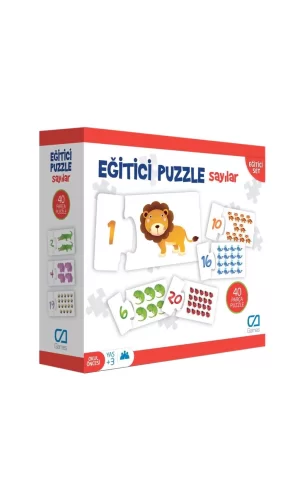 Nessiworld CA.5031 CA Games, Eğitici Puzzle Sayılar