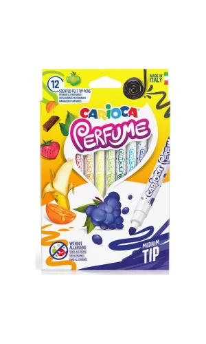 Nessiworld  Carioca Kokulu Keçeli Boya Kalemi 12Li