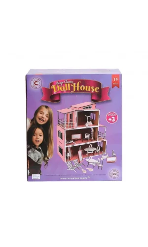 Nessiworld CCY00696 MEMO AHŞAP BEBEK EVİ NO 2