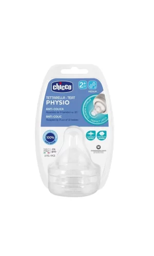 Nessiworld  Chicco Well-Being 2Li Biberon Emziği 2+ Ay