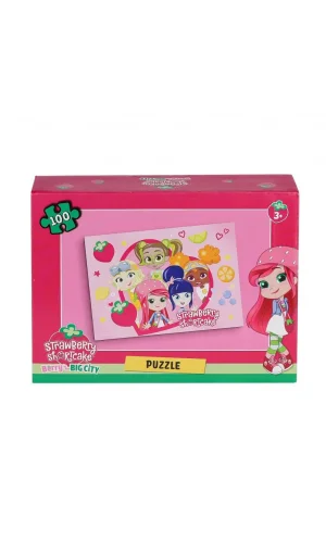 Nessiworld CK7909 Çilek Kız 100 Parça Puzzle - Laço Kids - Utku Oyuncak