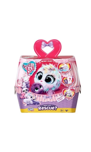 Nessiworld CRU09000 Scruff a Luvs Anne ve Yavrusu 30175 +3 yaş